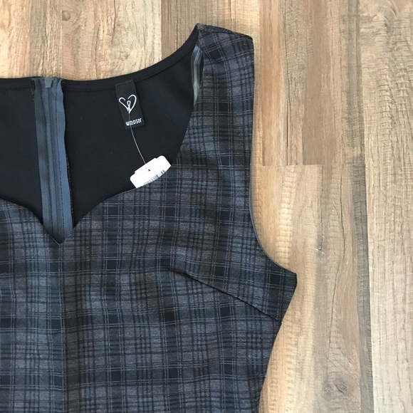 NWT Windsor Grey dress, Large - Picture 3 of 6